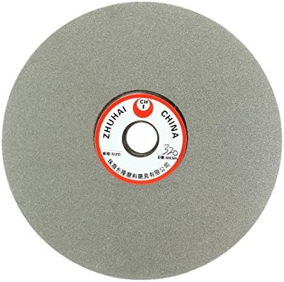 Аексит 6-инчен решетка абразивни тркала и дискови 320 дијамантски обложени рамни лап-тркала за мелење на диск за мелење на површини за мелење