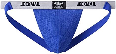 Iius ockокстрап брифи за мажи атлетски поддржувачи брифинзи перформанси удобни гаќички за џок -каиш со торбичка за вежбање долна облека