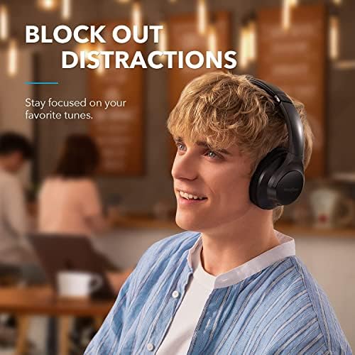 SoundCore од Anker Life Q20+ Активни слушалки за откажување на бучава, 40H Playtime, Поврзете се со 2 уреди, Упатства за меморија за пена,