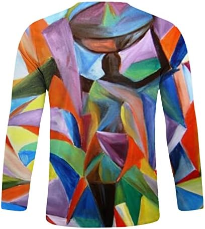 Машка Мускулна Кошула Машка Мода Обични Печатени Кошули Со Долги Ракави Блуза