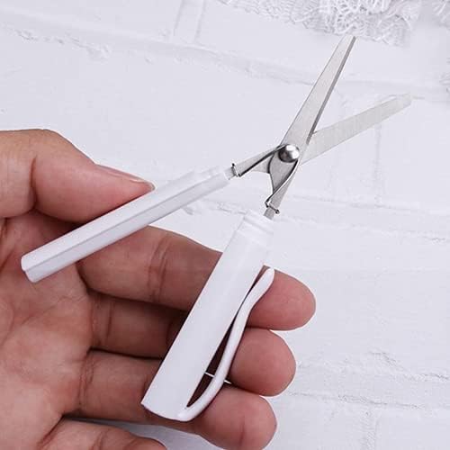 Склопни ножици, 5 парчиња преносни функционални ножици за преклопување на секачи за пенкало во форма на пенкало лесни практични за канцелариско