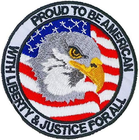 Графички прашина САД, американско знаме ќелав орел горд што е американско извезено железо на лепенка со слобода правда за сите Соединетите