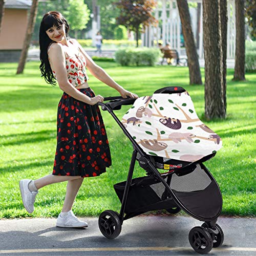 Слатко, капаци на седиштето за бебиња за бебиња - Копачка за колички за колички, мулти -употреба на крошна на автомобили, за момчиња и девојчиња
