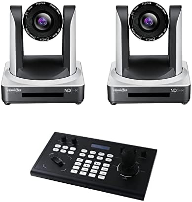 Zowietek PTZ Камера NDI | HX 20x ЖИВО СТРИМИНГ IP Камера Со ПТЗ Универзална Џојстик Тастатура Контролер Поддршка RS485 LCD Дисплеј
