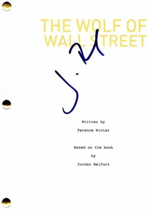 JON BERNTHAL SIGNED AUTOGRAPH WOLF OF WALL STREET FULL MOVIE SCRIPT - DIRECTED BY MARTIN SCORSESE, CO-STARRING LEONARDO DICAPRIO, MARGOT