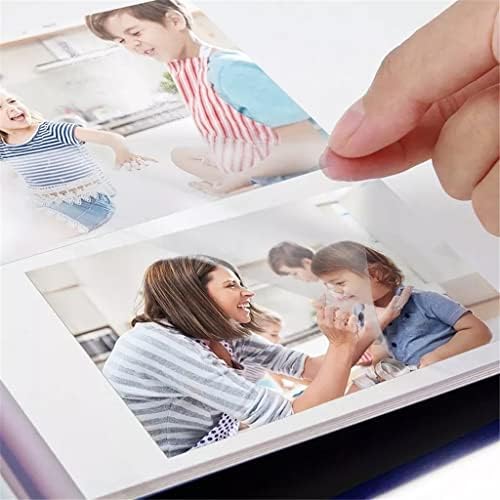 Haаолеи со фото албум со кадифени покритие дебели страници со заштитен филм Зачувај слики трајно, најдобар избор сино