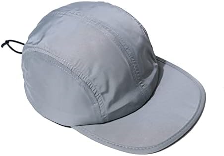 Clakllie Flat Blime Baseball Cap Trucker Chats Ultra Thin Thin Snapback Hat Брза сув тато капа на водоотпорна ладење Сонце капа