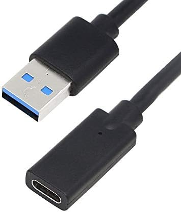 Cerrxian USB 3.0 Type A Meal A до USB 3.0 тип C женски конектор Адаптер 0,5ft/3ft