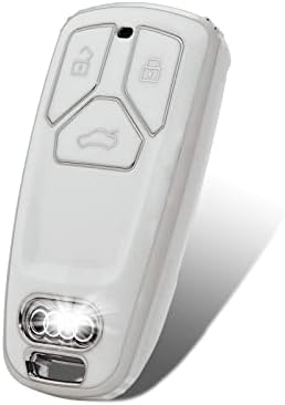 Offcurve for Audi Key FOB Key Cover Special Soft TPU клуч за клучеви за Audi A3 A4 A5 A6 Q5 Q7 TT TTS TT-RS SQ5 SQ7 R8 S5 RS4 RS5 додатоци