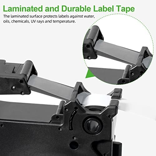 Замена на лента со етикети со етикети со етикети за Thrate Tze TZ Tape 9mm 0,35 ламинирана лента за производител на бела етикета TZE-221 TZE221