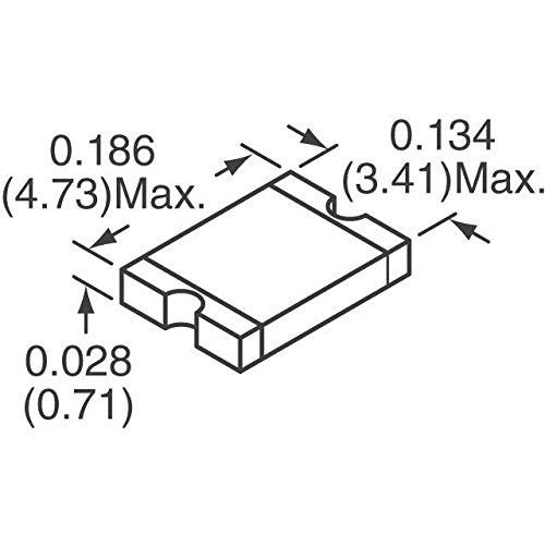 LITTELFUSE 1812l110pr 1812l Серија 1812 6 V 1.1 Површина Планината Полифузни Ресетирање ПТЦ - 2000 точка