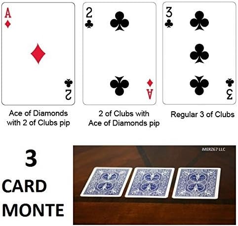 Merz67 ДОО три картички Монте магичен трик