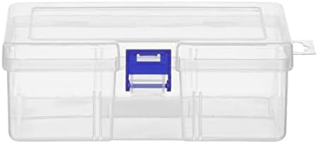 Канти за складирање на Wulfy Транспарентна компонента за складирање на завртки за накит ПРАКТИЧКИ Пластични садови за садови