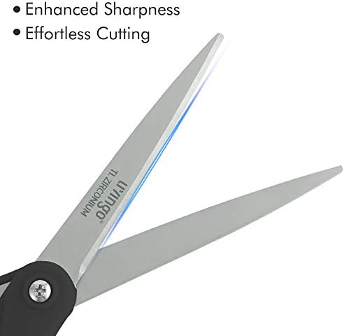 Ножици за живеење на сите цели, ножици на студентски училишта, остри титаниум обложени ножици од не'рѓосувачки челик за занаетчиство