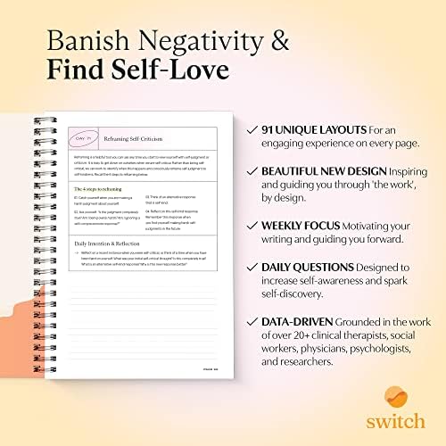 Препорачано истражување за истражување на 91-дневен терапевт за само-loveубов и наука поддржан од дневникот за само-грижа за да вежба само