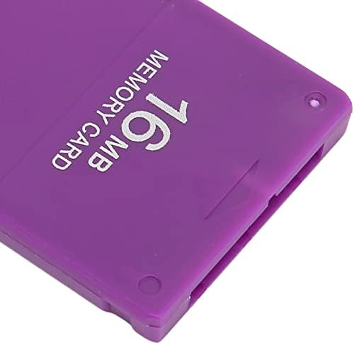 PS2 мемориска картичка за игри, приклучок и играјте 16 MB мемориска картичка со голема брзина за конзола PlayStation 2 и игри Slim
