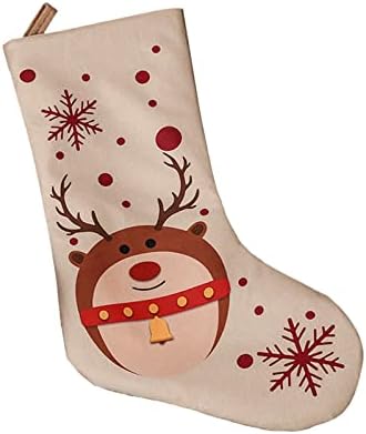 Гарланд клипови за скалила бонбони подароци чорапи персонализирани камин порибување на кадифен Божиќ украси и додаток за забави за детски украси