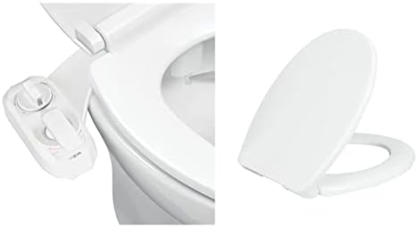 Luxe Bidet Neo 320 Plus-Следната генерација топла вода со додаток на тоалетот, двојни млазници и режим за само-чистење 360
