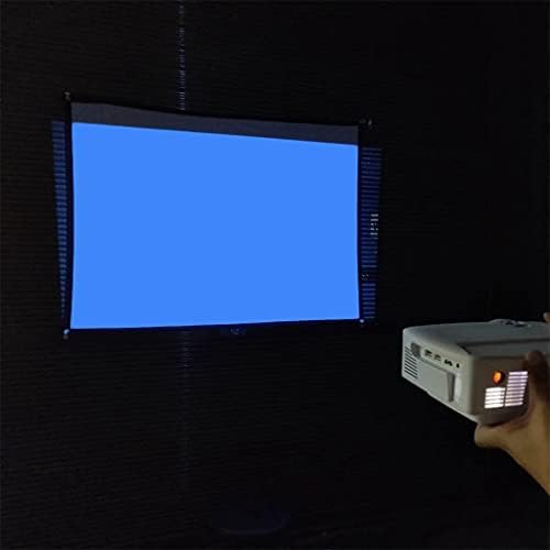 Голем 16: 9 преклопен дизајн домашен проекција филмски театар на отворено 120 инчен филмски екран за проектор
