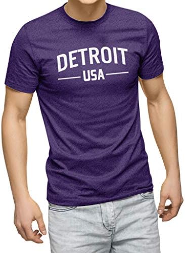 Луксулогија Детроит Мичиген Нова машка маица