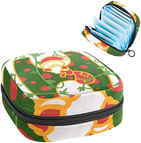 Санитарна торба за складирање на салфетка, менструална чаша торбичка преносна санитарна салфетка влошки кеси за складирање женствена