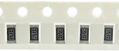 AEXIT 200PCS 1206 производи за заштита на колото 820K OHM 1/4W 1% толеранција Дебела филм SMD варистори отпорници на чипови