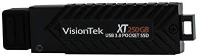 VisionTek XT 250 GIGABYTE USB 3.0 Џеб SSD | До 449mb / S Читање &засилувач; 445 Mb / S Пишуваат Брзини | Бутабилен Диск | TLC NAND, SMI Контролер