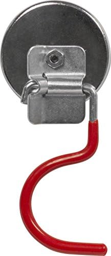 Mag-Mate MX2000RV01 Чаша Магнет со црвена винилна држач за држач за метла, 19 lb