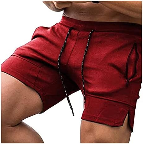 Атлетски шорцеви мажи шорцеви со повеќебојни патенти за џеб за боди -билдинг панталони за машки шорцеви за кошарка за кошарка