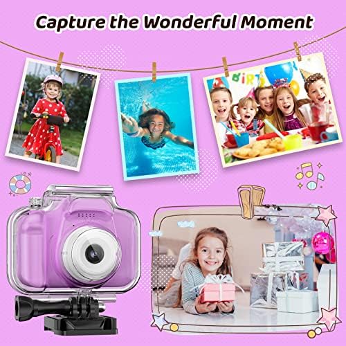 Детска Водоотпорна Камера, Детска Спортска Подводна Камера, Најдобри Подароци За Роденденски Божиќни Играчки за Момчиња Од 4-12