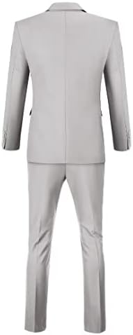 Mens Suits Slim Fit Men's Tuxedo костум за мажи 2 парче матурска домашна костумска јакна блејзер ＆ панталони поставени со вратоврска