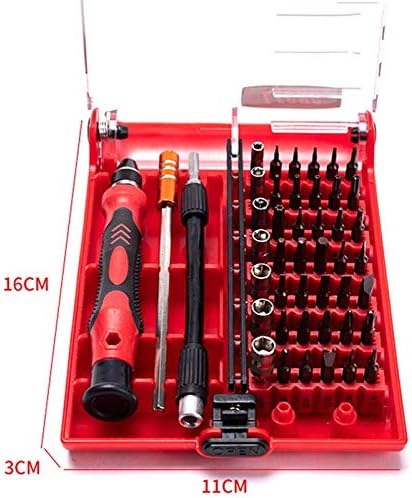 Screwdriver 45pcs Домаќинство мултифункционален слива за шрафцигер поставен за лаптоп за смартфон електронски шрафцигер парчиња алатки