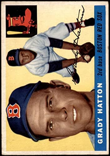 1955 Топпс # 131 Грејди Хатон Бостон Ред Сокс ВГ/Екс Ред Сокс