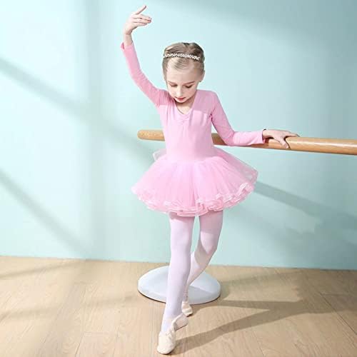 VBGYA BALET LEOTARDS FOR GIRLS TUTU фустани Дете за деца со кратки ракави за балет Балерина Балерина Облека