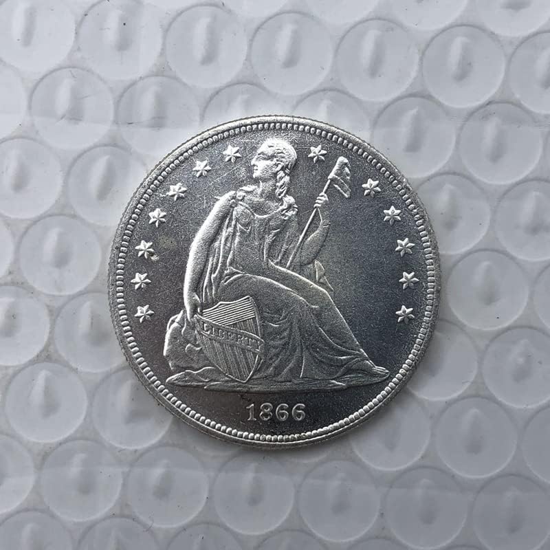 1866 година Американски монети месинг сребрени монети антички занаети странски комеморативни монети