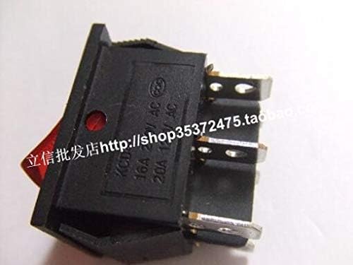 Switch Switch Switch 120V 16A 12a 12a 12a 12A 125V 20A 6PIN 2 GEAR KCD4 2 * 2 OFF за напојување -