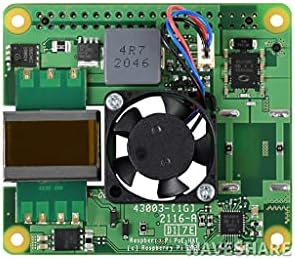 Raspberry Pi PoE+ HAT Power Over Ethernet за Raspberry Pi 3B+/4B, 802.3AF/AT-во согласност, потребна опрема за извори на енергија