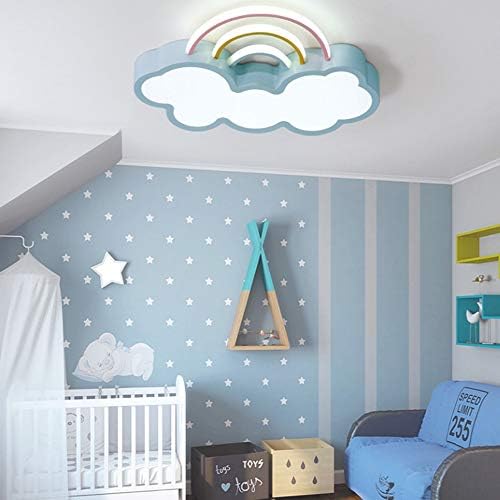 Омонс LED светла за дневна соба Цртан филм Цртан филм Облак Бебе момчиња Девојче Деца светилка за спална соба
