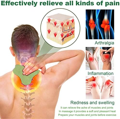 Малтер За Ублажување на болката, 20 парчиња Пелин Печ За Подобрување На Болката Во Вратот Пелин Налепница За Вратот Малтер За Ублажување