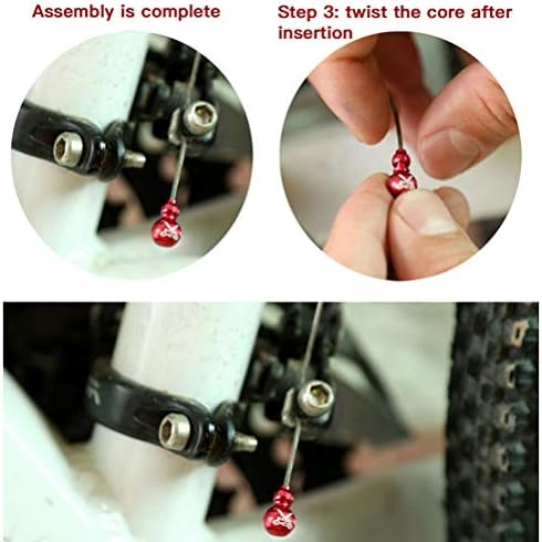 Абаодам 2 парчиња анодична оксидација со повеќебојни легури за легура на легура за велосипедски кабел, патен планински кабел