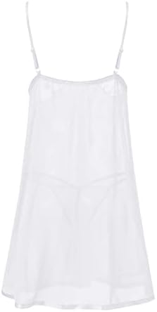 Fringe Romperенски забавен забавен долна облека секси пижами женска летна транспарентна мрежа што виси пижама фустан голем