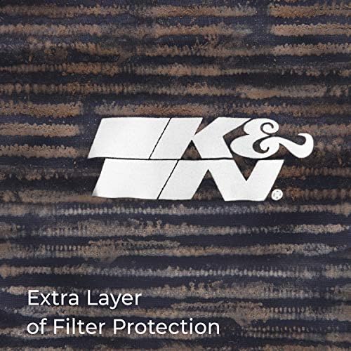 K&N RU-0520PK црна завртка за филтрирање на филтерот-за вашиот филтер K&N 25-1770