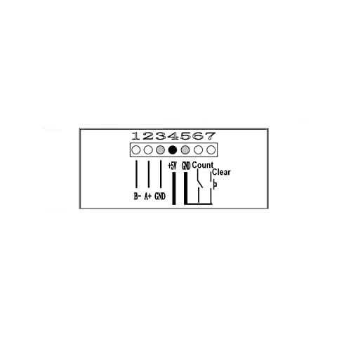 Taidecent фотоелектричен бројач на сензори за фото -сензор за броење RS485/RS232 Интерфејс Modbus Counting Digital PLC Counter