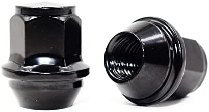 Сет од 20 Veritek 12x1.5mm 3/4 19mm хексадецимален 1,25 инч 31,75мм должина на црна OEM фабрички стил Големи ореви на седиштето на Acorn за да се фокусираат фузија фузија бегство Линкол?