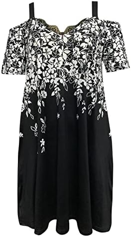 Фрагарни фустани за жени плус големина, женски летен моден без ремен безжичен фустан со цветни печатени фустани со чипка со чипка на