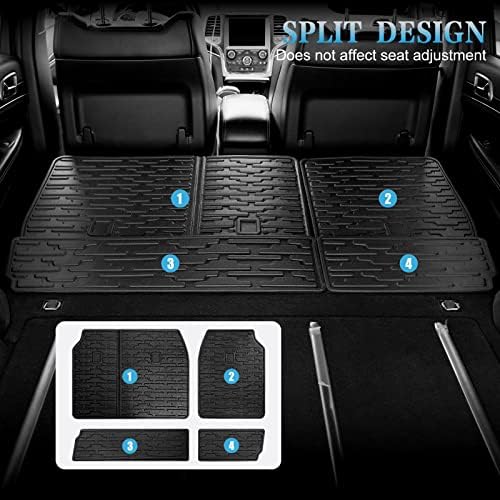 Ousuwo Cargo Mat Fit for 2011-2021 Jeep Grand Cherokee Cargo Liner Зад.