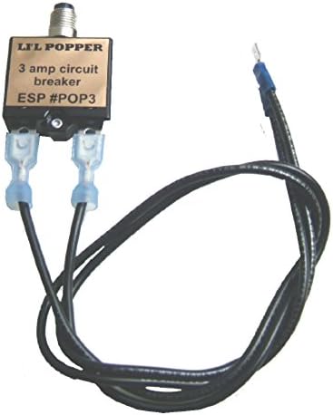 Supco POP3 3 Amp Circuter, копче за притискање