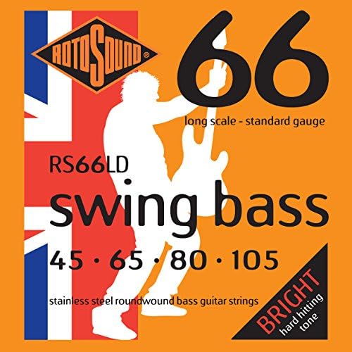 Rotosound RS66LD Swing Bass Electric Bass 4 String Set