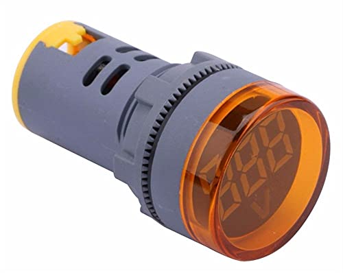 AKDE LED дисплеј Дигитален мини волтметар AC 80-500V мерач на напон мерач на мерач на тестер на волт-монитор Светлосен панел