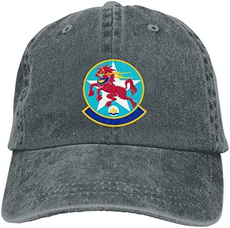 Воздухопловни сили УСАФ Црвен коњ Бејзбол капа Менс Деним капа што може да се перат прилагодливи женски риболов капачиња